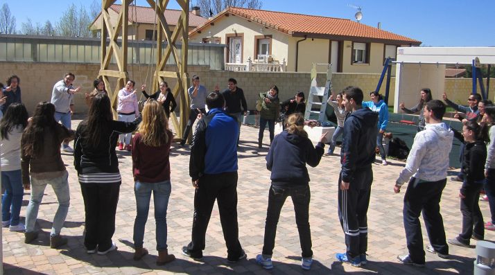 Participantes en un curso de monitores de la Diputación. /Dip.