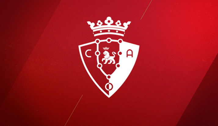 El emblema del club navarro. 