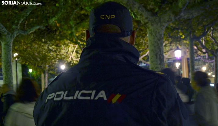 Un agente del CNP en la capital. /SN