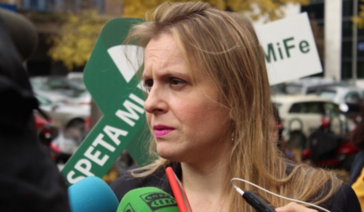 Polonia Castellanos, de Abogados Cristianos. /AAC