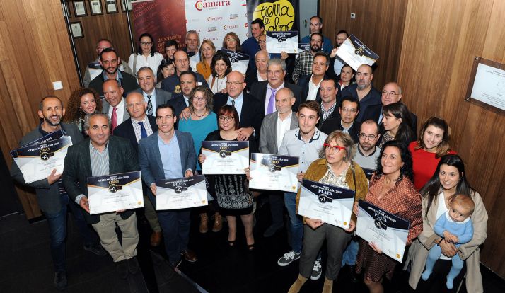 Galardonados en esta edición de los Premios Artesanos. 