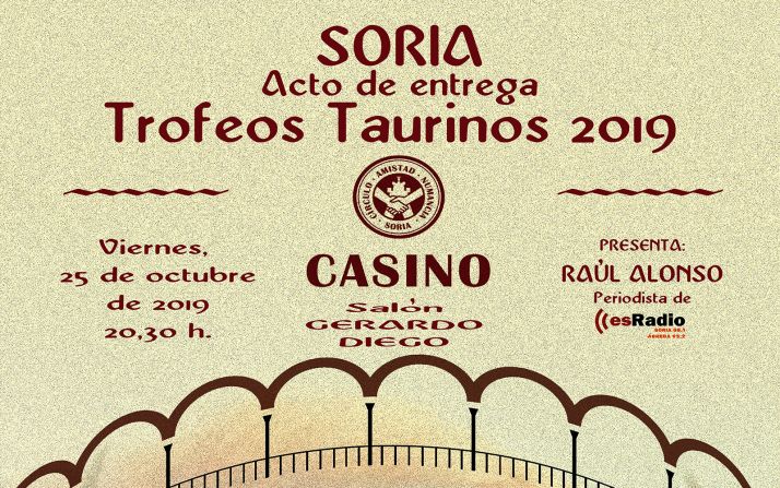 El 25, la entrega de los trofeos taurinos sanjuaneros