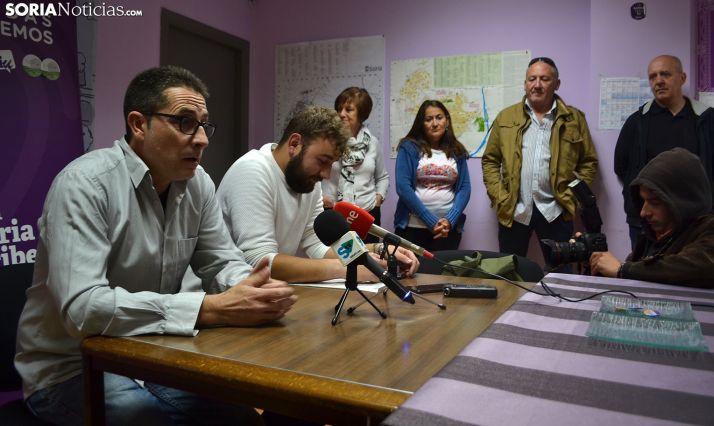 San Juan y García, esta tarde en rueda informativa. /SN