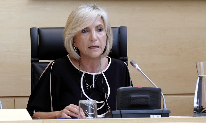 Verónica Casado, consejera de Sanidad.