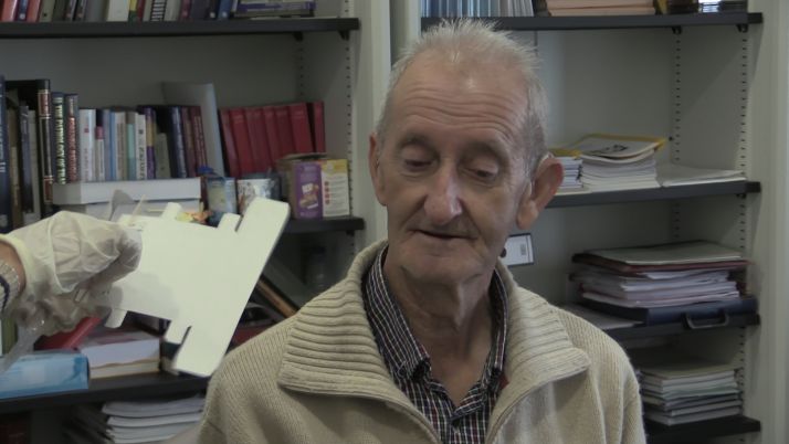 Se toman muestras genéticas al primer familiar de los desaparecidos en La Riba de Escalote