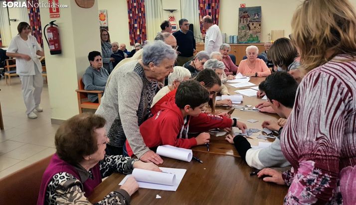 Una imagen del ambiente en el centro residencial este miércoles. /SN