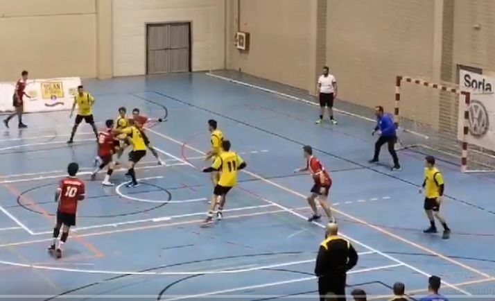 Una imagen del partido.