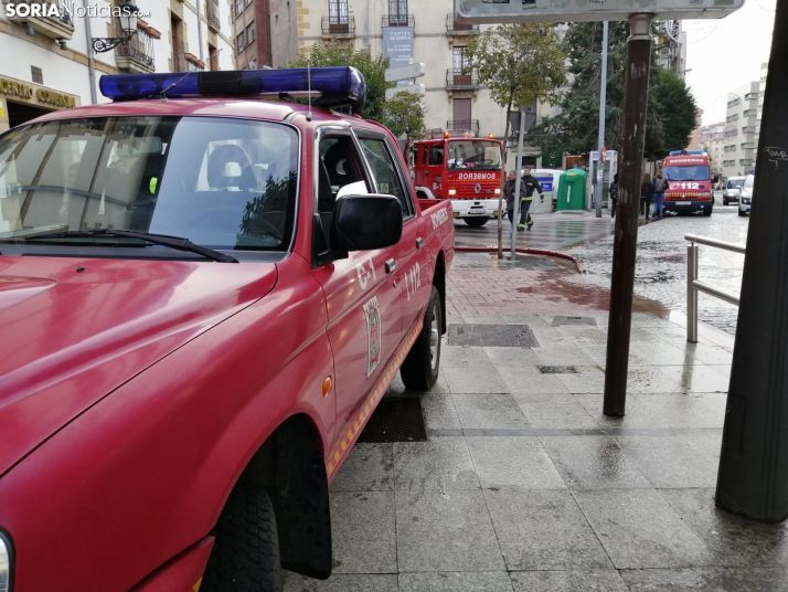 Una imagen del exterior del edificio este martes. /SN
