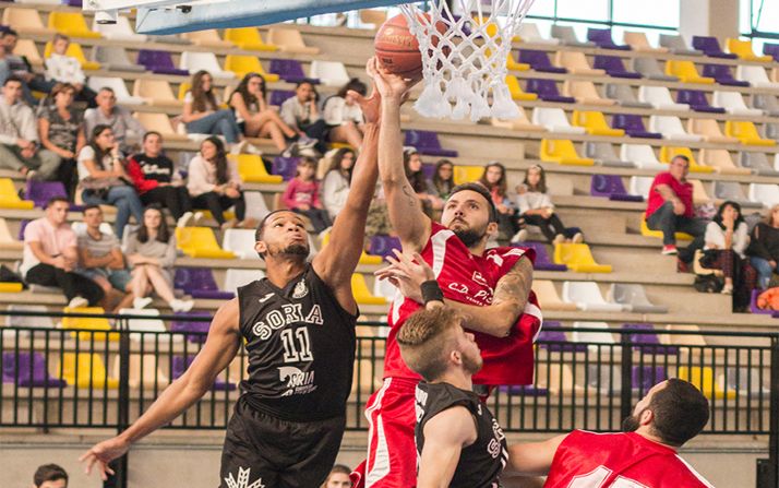 Un partido del CSB Soria Ciudad del Deporte en el San Andrés. 