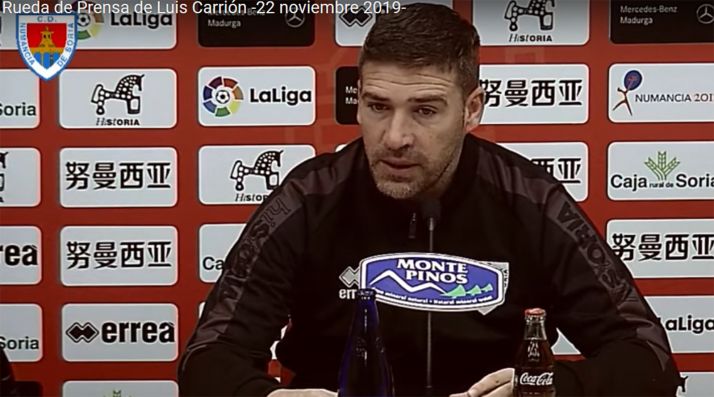 Luis Carrión este viernes en rueda de prensa. /CDN