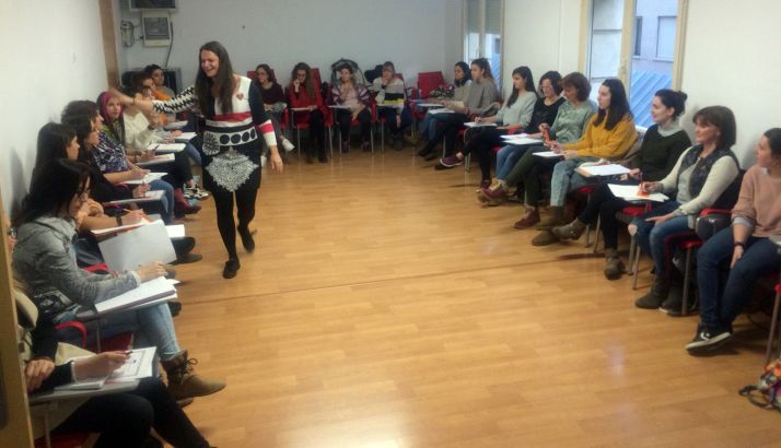 Una imagen de las didácticas impartidas en la sede del sindicato, en la capital. /FeSP-UGT