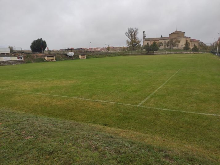 Instantes antes del derbi del pantano, entre Abejar y Visontium. Frente Azulón 