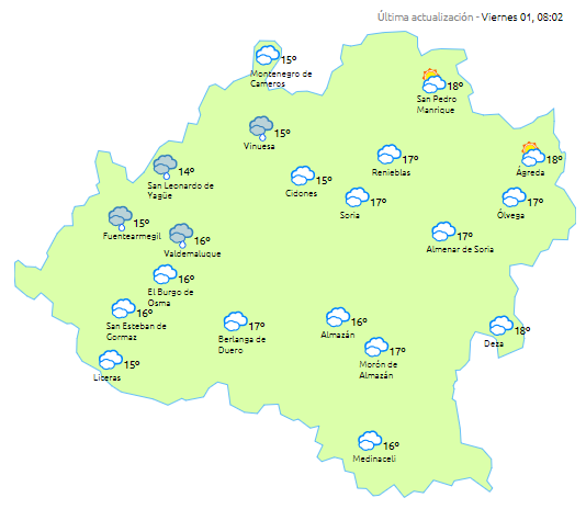 Día de Todos los Santos pasado por agua