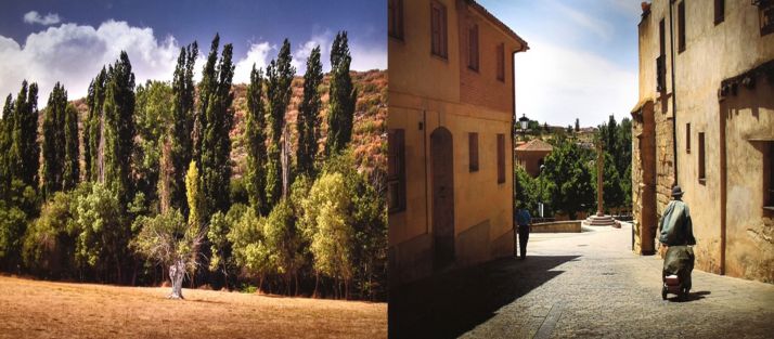 Dos imágenes de la muestra. /Jta.