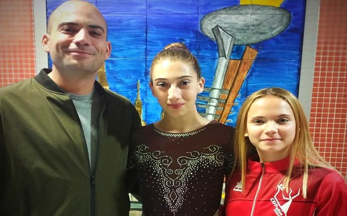 Las patinadoras Ana Arancón y Gabriela Sanz dan el callo en la Copa de Aragón
