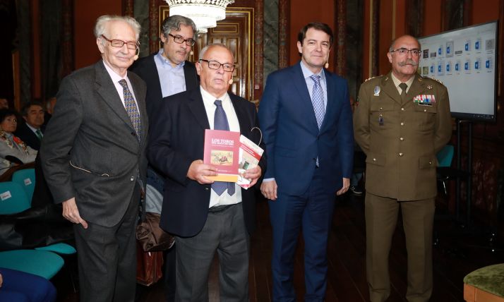 Una imagen de la presentación de los libros. /Jta.