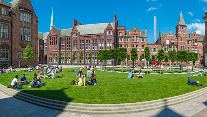Campus universitario de Liverpool. 