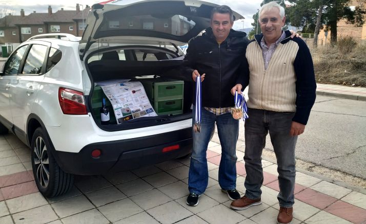 Luis Lafuente y Agustín Egea. 