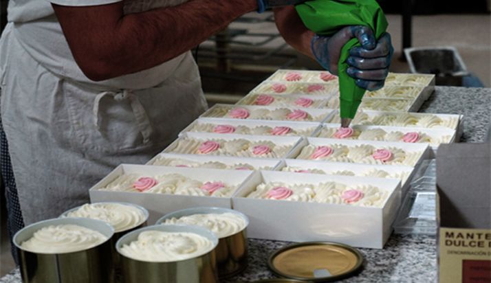 Elaboración de la Mantequilla Dulce de Soria. 