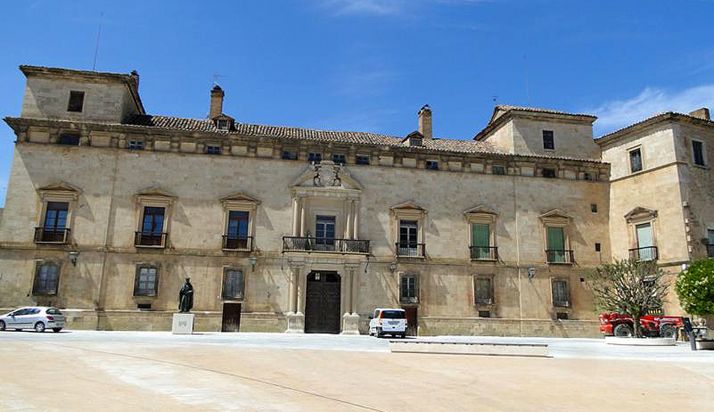 Una imagen del emblemático edificio adnamantino. 