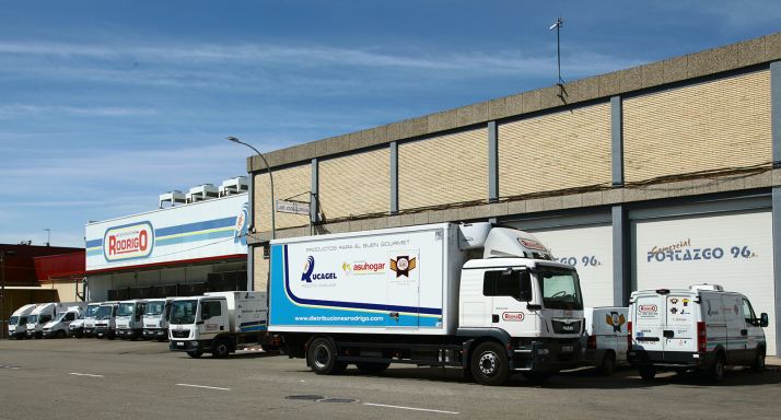 Una imagen de las instalaciones de la empresa Distribuciones Rodrigo. 