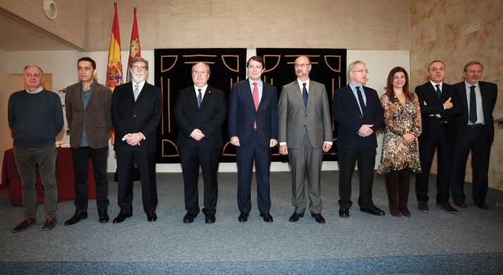 Imagen de la toma de posesión del presidente del Consejo Económico y Social. /Jta.