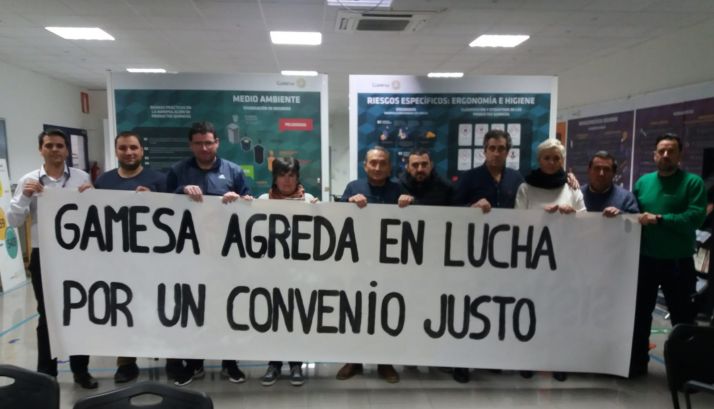 Los trabajadores de Siemens Gamesa Ágreda se encerrarán hasta conseguir un convenio digno