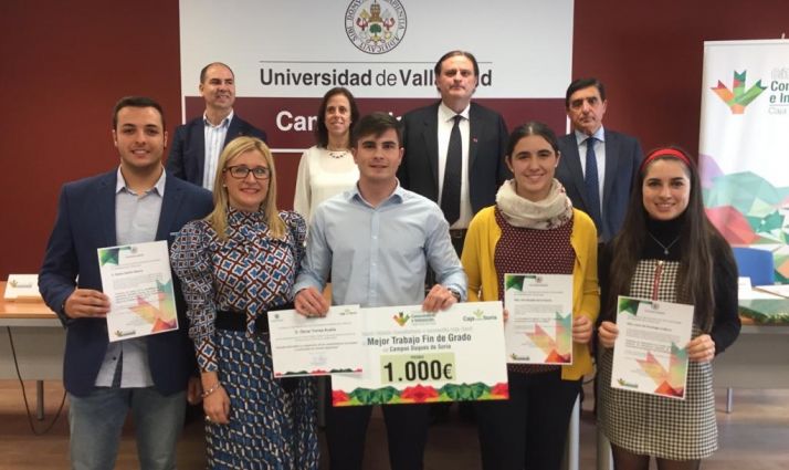 Óscar Torres, premio al Mejor Trabajo Fin de Grado del Campus de Soria