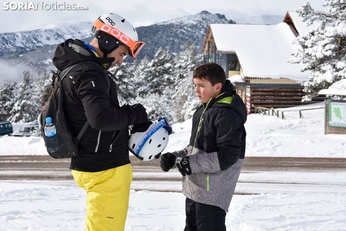 GALERÍA: Primer día de nieve en Santa Inés
