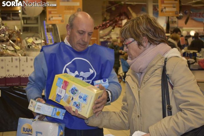 Se buscan voluntarios en Soria para la gran recogida de alimentos 2019