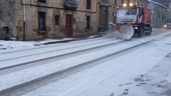 Se activa la Alerta por nieve en la Ibérica de Soria 
