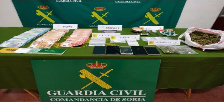 Cae un importante punto de venta de droga en Soria capital 