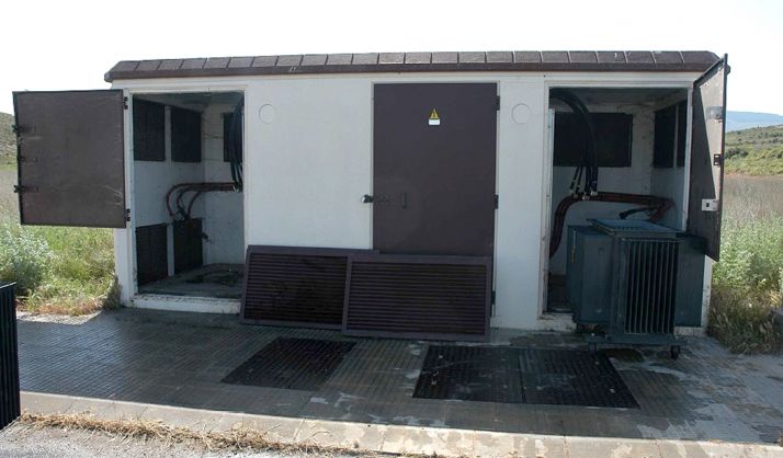 Imagen de la caseta tras haber sido forzada. /GC