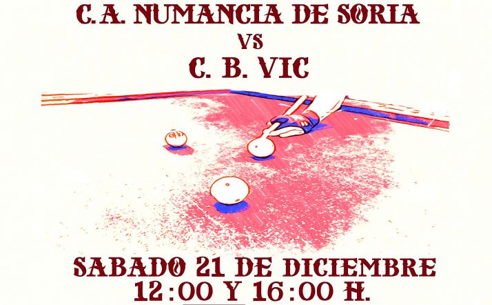 Los billaristas del casino reciben el sábado al todopoderoso CB Vic