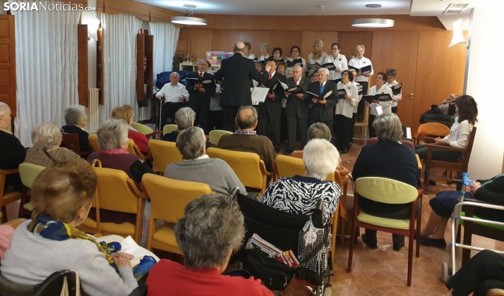 Una imagen del recital navideño. /SN