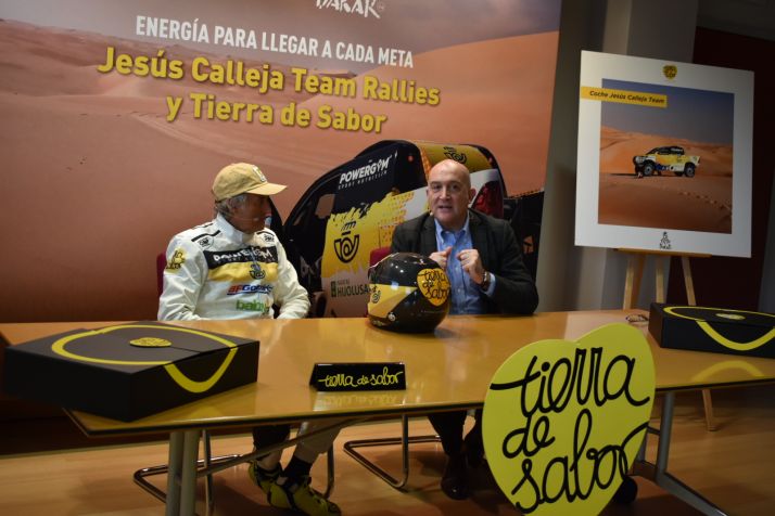 Los productos Tierra de Sabor serán el mejor compañero de viaje de Jesús Calleja en el Rally Dakar 2020