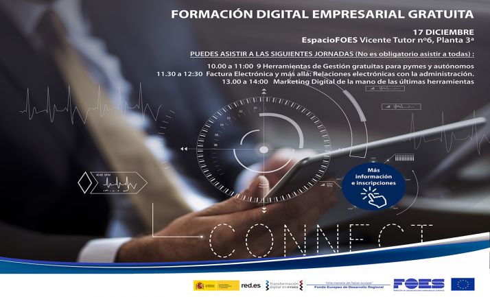 FOES organiza una jornada maratoniana en Formación Digital Empresarial