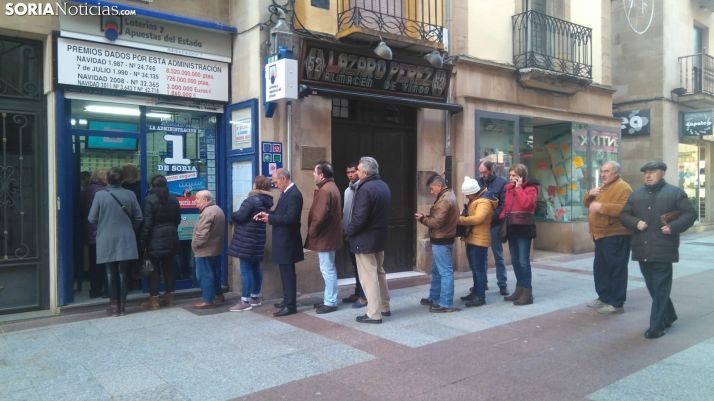 Administraciones de lotería. 