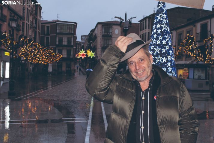 Javier Muñiz se sienta en el Rincón de Soria Noticias