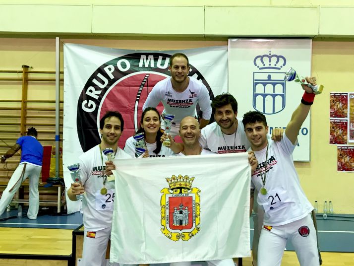 El equipo soriano de Capoeira, bronce en la Copa de España