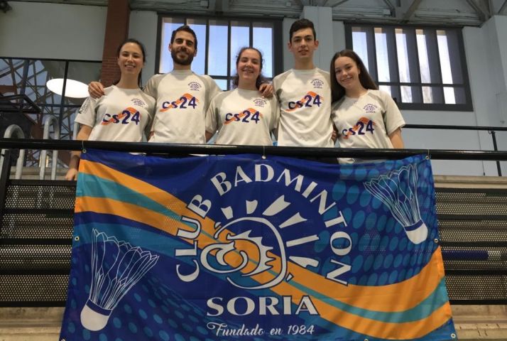 Continúan abiertas las posibilidades del Club Bádminton Soria de ascender a primera nacional