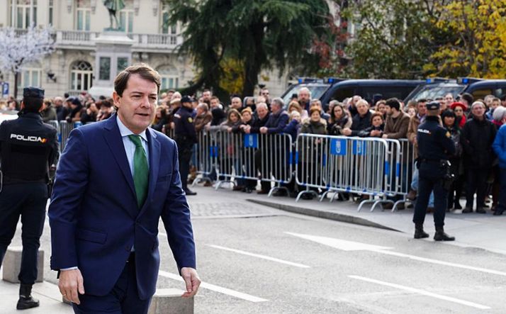 El presidente este viernes en Madrid. 