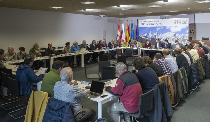 Reunión del Patronato del parque. /Jta.
