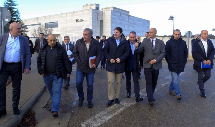 Visita institucional y de las organizaciones agrarias al ITACyL. /Jta.