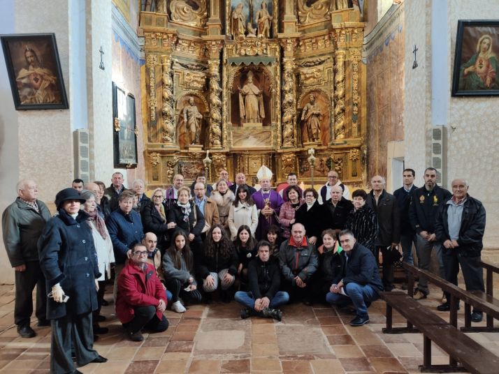 Inauguración de las obras de la parroquia de Carabantes.