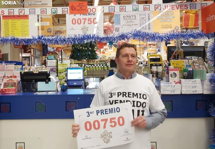 El Kiosko de E.Lecrerc reparte 350.000 euros del Tercer Premio