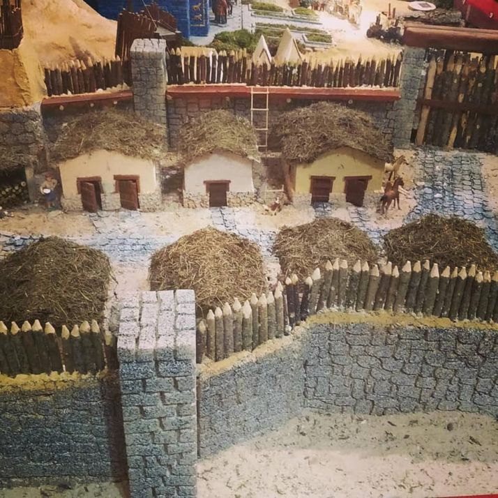 El Yacimiento de Numancia se hace presente en el Belén de la Catedral de Burgos