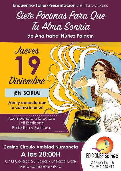 Este jueves, presentación de libro con taller incluido 