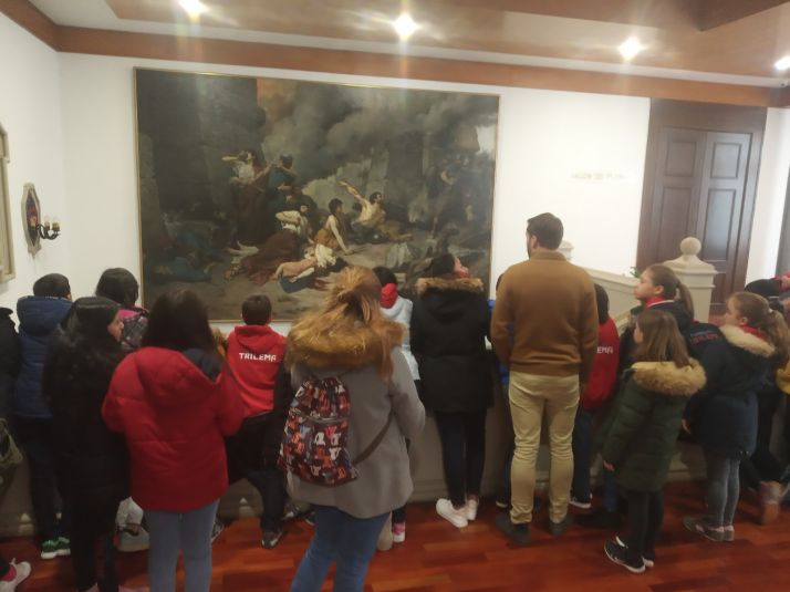 Los escolares sorianos visitan la Diputación para aprender a emprender