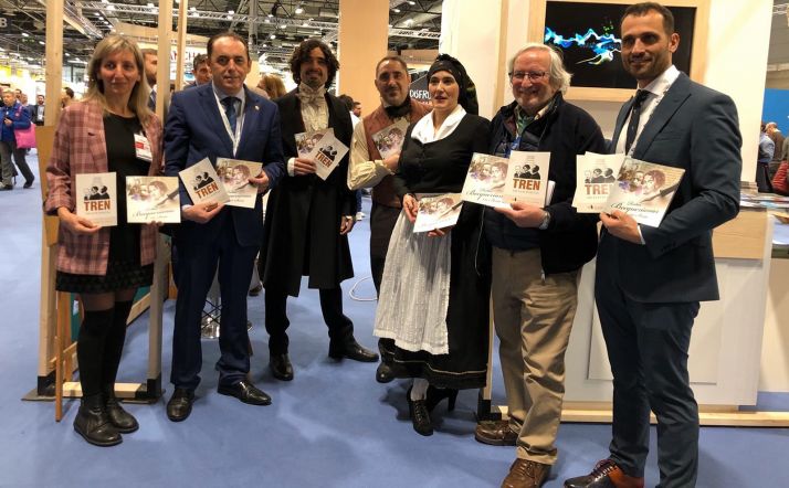 Una imagen institucional soriana en FITUR este jueves. 